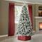 7.5ft. Pre-Lit Artificial Spruce Christmas Tree, Warm White LED Lights